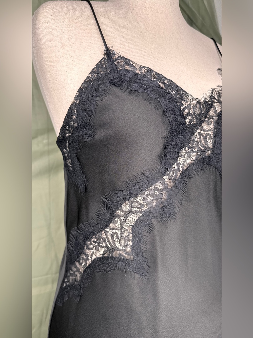 Zara ZW Collection Asymmetric Lace Dress - Picture 3 of 6